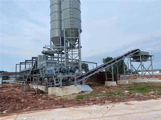 jakość  180KW Soil Cement Mixing Plant Stabilized Soil Mixing Equipment High Accurate fabryka