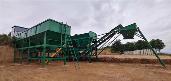 Bez fundamentów Mobilna mieszalnia gruntów 90 kW do projektów kolejowych