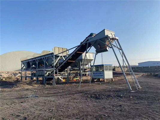 Elektryczna stabilizowana stacja mieszania gleby o dużej pojemności Mobilna mieszalnia 100 kW