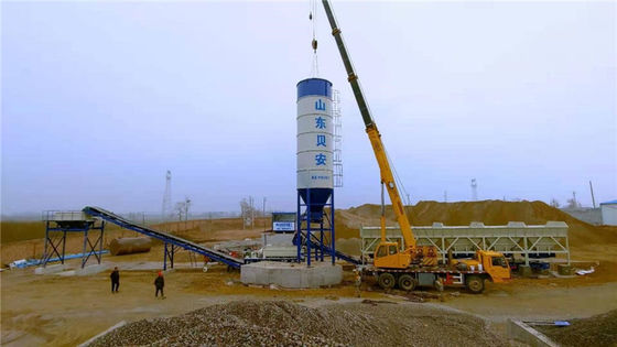 500 t / H Wapienno-glebowe instalacje do mieszania cementu stosowane w budownictwie drogowym z dużą dokładnością