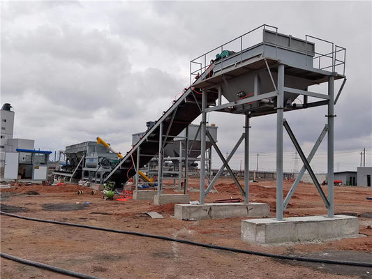 Skomputeryzowana instalacja do mieszania cementu gruntowego 140KW 500t / H Wysoka wydajność
