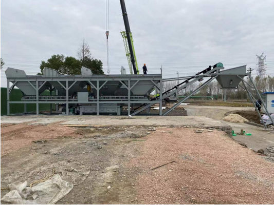 Stabilna, ruchoma instalacja mieszania w wodzie, stabilizowana, bez podstawy